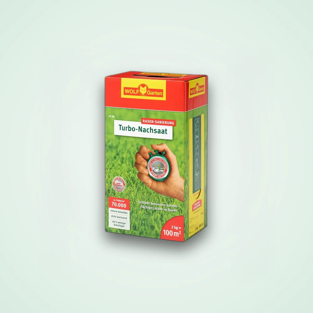Produktfoto: WOLF-Garten Turbo-Nachsaat LR 100