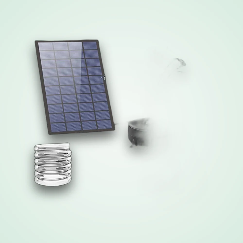 Produktfoto: AISITIN 3,5W Solar-Springbrunnen