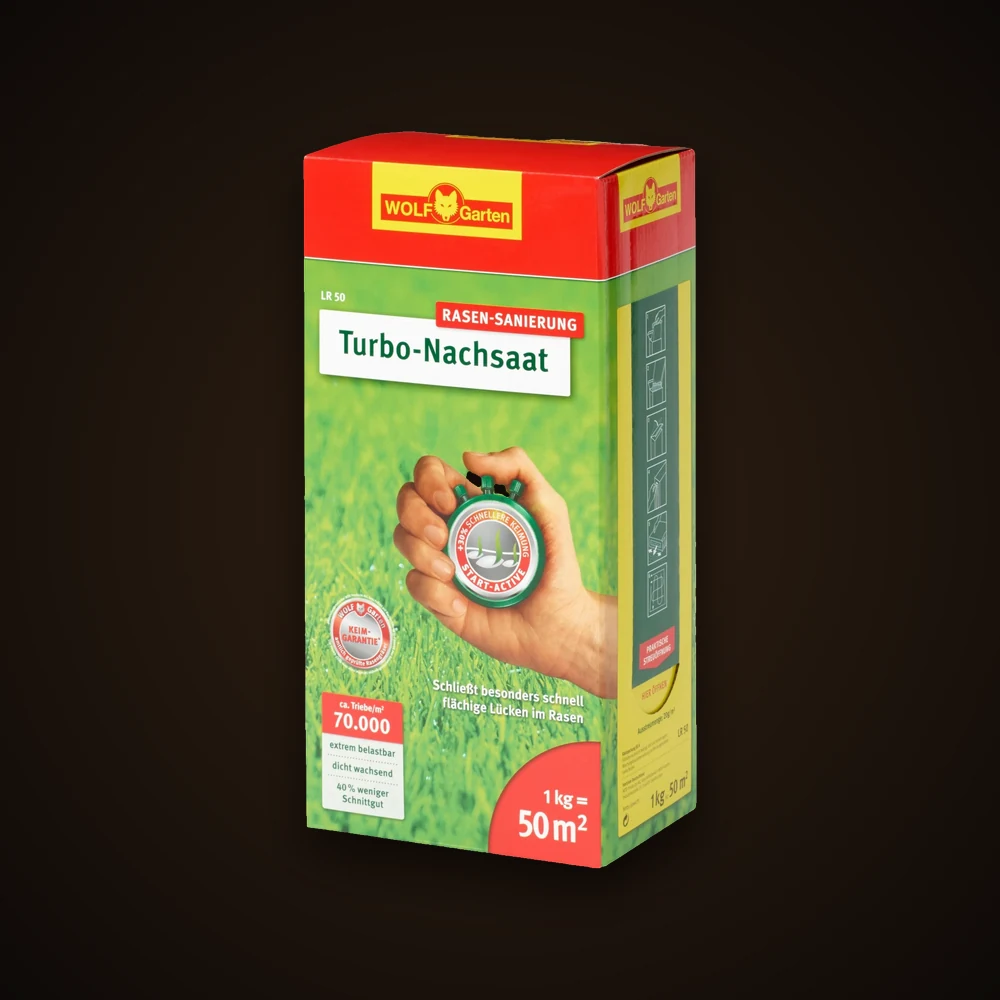 Produktfoto: WOLF-Garten Turbo-Nachsaat LR50