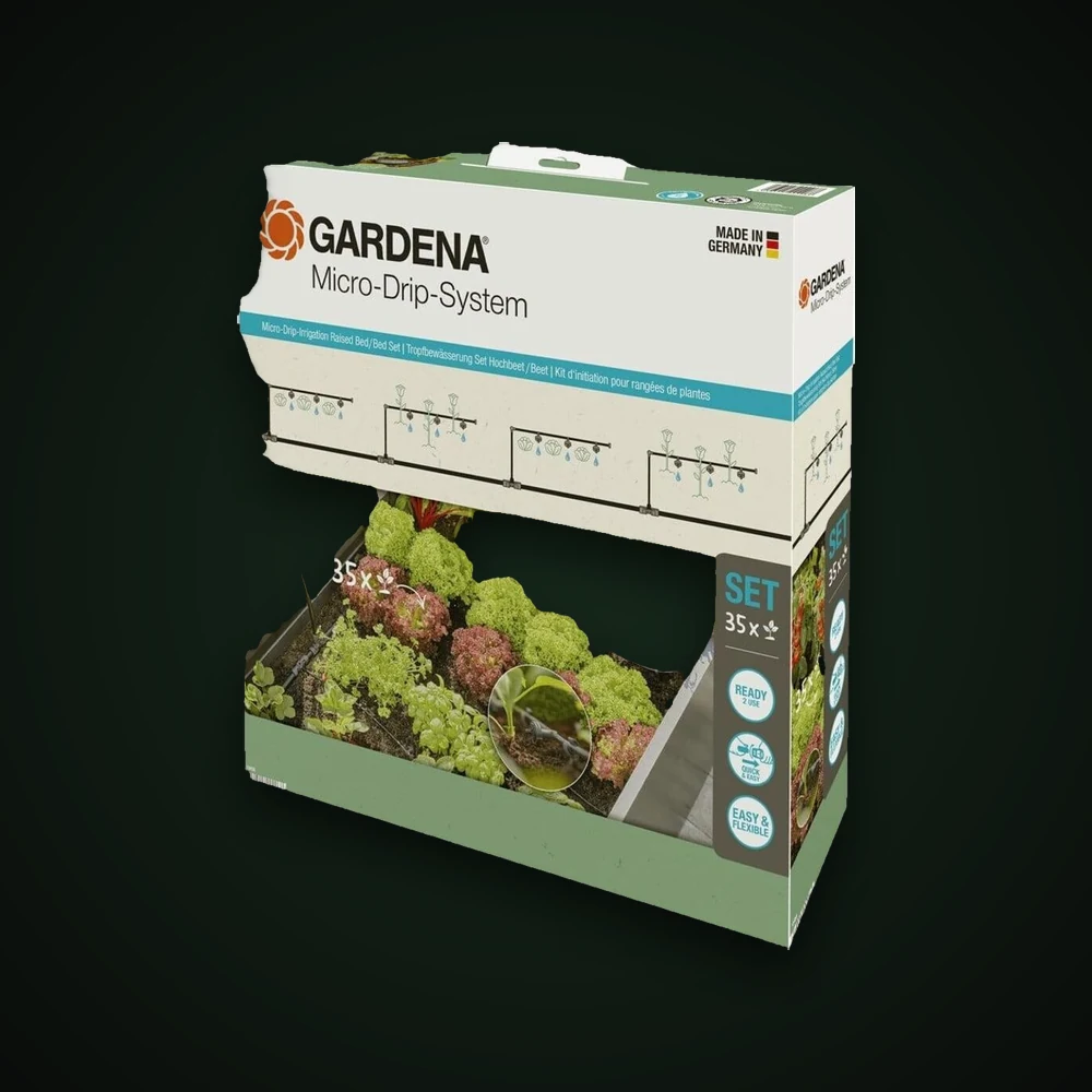 Produktfoto: Gardena Micro-Drip Tropfbewässerung Beet